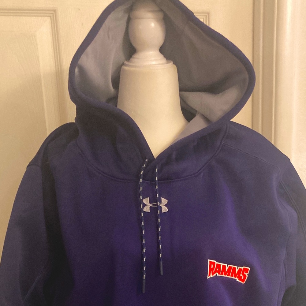 Los Angeles Rams NFL under Armour cold gear loose fit hoodie